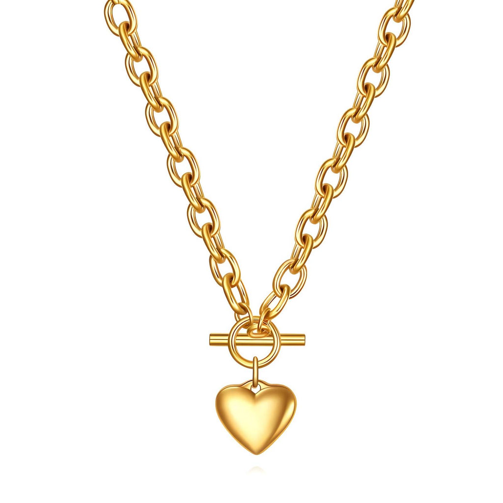 Heart Gold Necklace