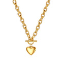 Heart Gold Necklace